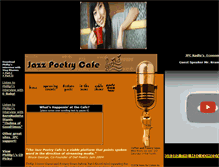 Tablet Screenshot of jazzpoetrycafe.net